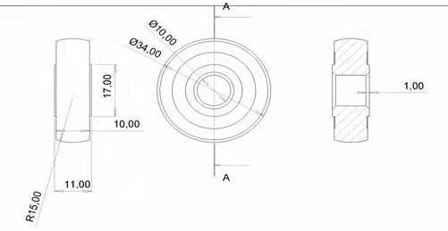 Curved Bearing